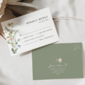 Blush Boho Floral Wedding Details Eintrittskarte Begleitkarte