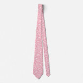 Blush Botanical Batik Krawatte (Vorderseite)