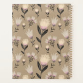 Blush Botanical Modern Floral Planner Planer (Rückseite)