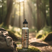 Blush Botanical Paper Flowers"A GIFT Just For You" Edelstahlflasche