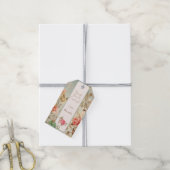 Blush Botanisches Brautparty Vielen Dank für Ihre Geschenkanhänger (Mit Garn)