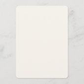 Blush Bouquet Wedding Insert (Rückseite)