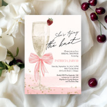 Blush Bow Sie bindet den Brunch der Knot Bridal