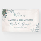 Blush Brautparty Begrüßungszeichen Banner (Horizontal)