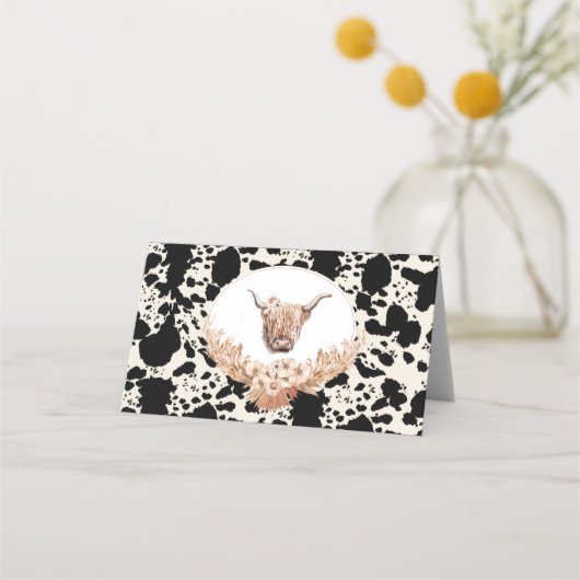 Blush Brautparty Platzkarte (Rückseite)