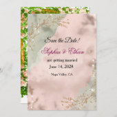 Blush & Breeze - Modernes, romantisches Save the D (Vorne/Hinten)