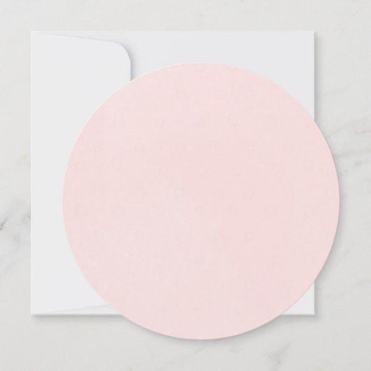 Blush Burgundy Brautparty Round Menu Einladung (Rückseite)