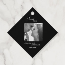 Blush Burgundy Foto Flora Elegantes Watercolor Fav Geschenkanhänger