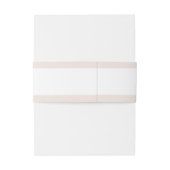 Blush Calligraphy Wedding Band mit Datum (Rückseitenbeispiel)