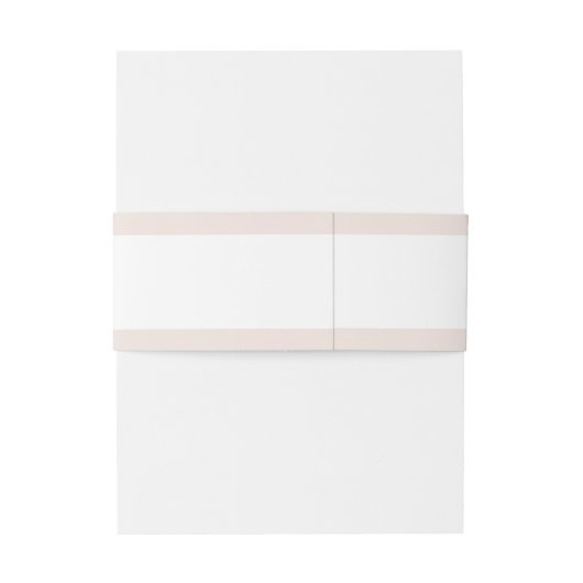 Blush Calligraphy Wedding Band mit Datum (Rückseitenbeispiel)