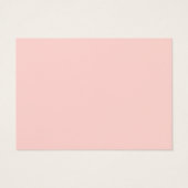 Blush Calligraphy Your Logo Vielen Dank für Ihr Sh (Rückseite)