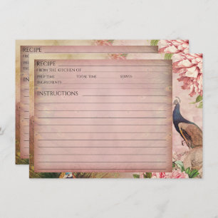 Blush Chinoiserie Peacock Kirche Santa Maria degli Einladung