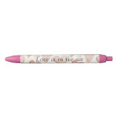 Blush Cream Hearts Love Kugelschreiber (Vorderseite)