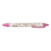 Blush Cream Hearts Love Kugelschreiber (Unterseite)