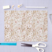 Blush Creme Blume Brautparty Seidenpapier (Handwerk)