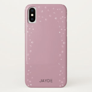 Blush Crystal Confetti Handy Case