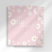Blush Daisy Little Miss Onederful Einladung
