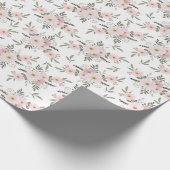 Blush Daisy Whisper Geschenkpapier (Ecke)