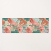 Blush Desert Bloom Watercolor Serenity Yogamatte (Vorderseite (Horizontal))