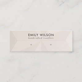 BLUSH-DIAMOND-TEXTURE-STUDIE FÜR DIE ERRING-ANZEIG MINI VISITENKARTE