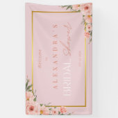 Blush Dusty Pink Brautparty Banner (Vertikal)