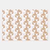 Blush Eid Adha Mubarak Kaaba Sheep Geschenkpapier Set (Vorderseite 3)