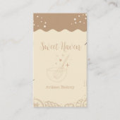 Blush Elegante Minimalistisch Cooking Utensil Bäck Visitenkarte (Vorderseite)