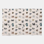 Blush Elemental-Haustiere Geschirrtuch (Horizontal)