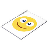 Blush Emoji Notizblock (Linke Seite)