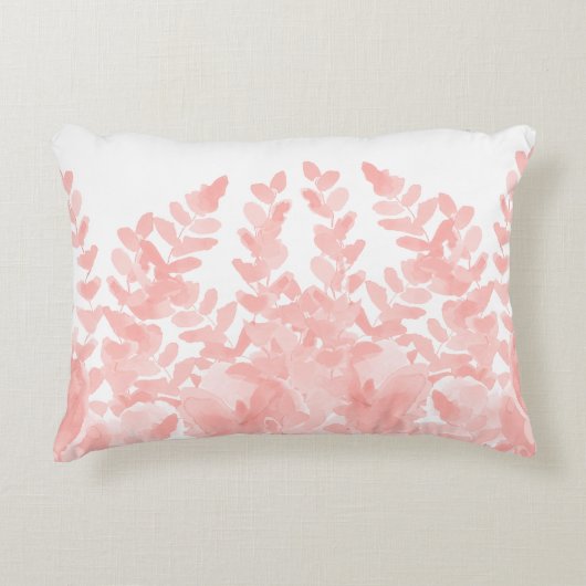 Blush Fern Design für natürliche Zuhause Dekokissen (Vorderseite)