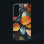 Blush Firefly Samsung Galaxy Hülle<br><div class="desc">Kleine Blumen erhellen einen verblassten pastellfarbenen Hintergrund.</div>