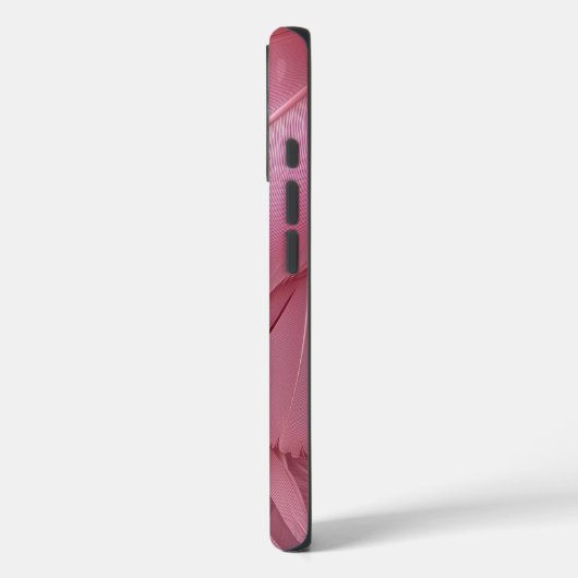 Blush Flamingo Feather Phone Case (Rückseite / Links)