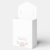 Blush Floral Baby Duschbox Geschenkschachtel (Geöffnet)