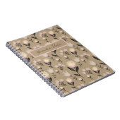 Blush Floral Journal | Modern Botanical Notizblock (Rechte Seite)