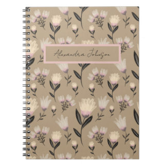 Blush Floral Journal | Modern Botanical Notizblock