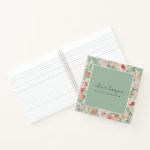 Blush Floral Sage Letters to My Daughter Journal Notizblock (Innenseite)