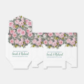 Blush Floral Wedding Geschenkschachtel (Ungefaltet)