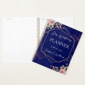 Blush Floral Wedding Planner Planer (Anzeige)