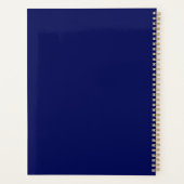 Blush Floral Wedding Planner Planer (Rückseite)