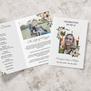 Blush Florals Foto zum Leben Programm