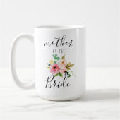 Blush Florals Mutter des Brautgeschenks 15oz Kaffeetasse (Links)
