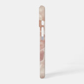 Blush Flow Petals iPhone 16 Hülle (Linke Seite)