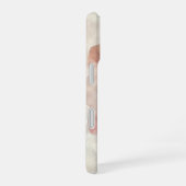 Blush Flow Petals iPhone 16 Hülle (Rechte Seite)