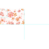 Blush Flowers Fabric Stoff (Kachel)
