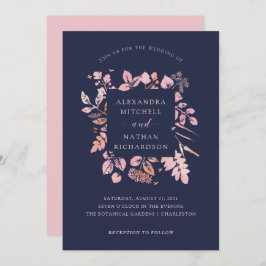 Blush Foliage | Hochzeit Einladung