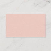 Blush Frame Online Wedding RSVP mit QR Code Begleitkarte (Rückseite)
