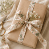 Blush-Garten Satinband