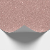 Blush Geometric Pattern Party Geschenkpapier (Ecke)