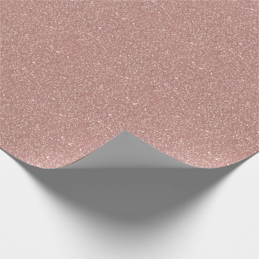 Blush Geometric Pattern Party Geschenkpapier (Ecke)