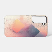 Blush Geometrie Phone Case Samsung Galaxy Hülle (Rückseite (Horizontal))